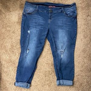 Plus size skinny jeans